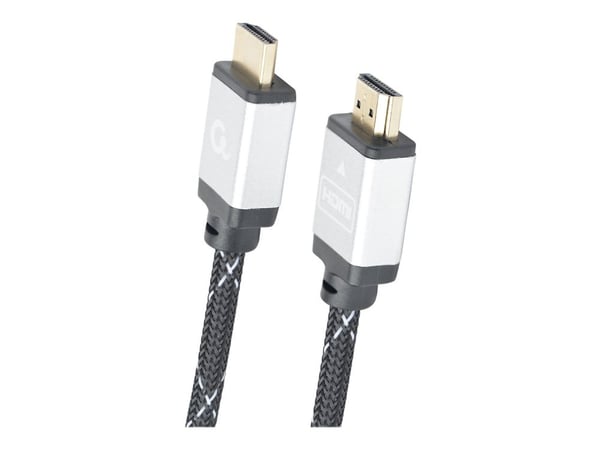 Cablexpert Select Plus Series - High Speed - HDMI-kaapeli Ethernetillä - HDMI uros HDMI uros - HDMI uros - 1 m - suojattu - 4K-tuki