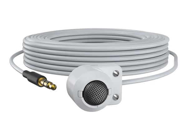 Axis 01561-001, Turvakameramikrofoni, -30 dB, 20 - 20000 Hz, Langallinen, 3.5 mm (1/8"), Valkoinen