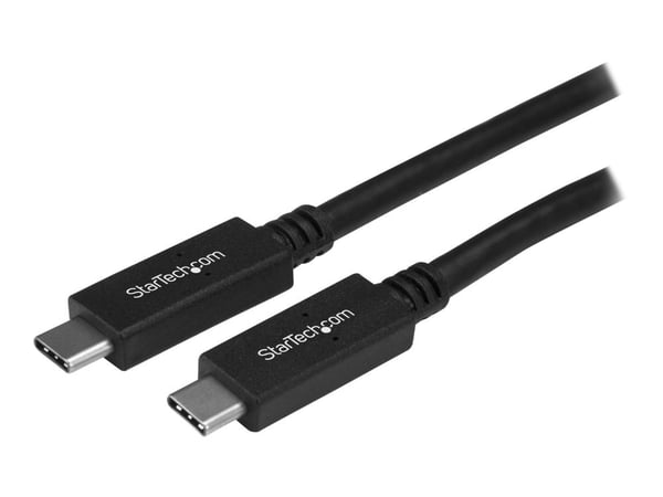 StarTech.com USB C - UCB C -kaapeli - 0,5 m - Lyhyt - M/M - USB 3.1 (10Gbps) - USB C -latauskaapeli - USB Type C -kaapeli - USB-C - USB-C -kaapeli ...