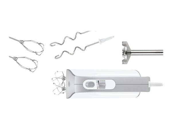Bosch MFQ4075DE - Handmixer - 550 W - vitt/silver