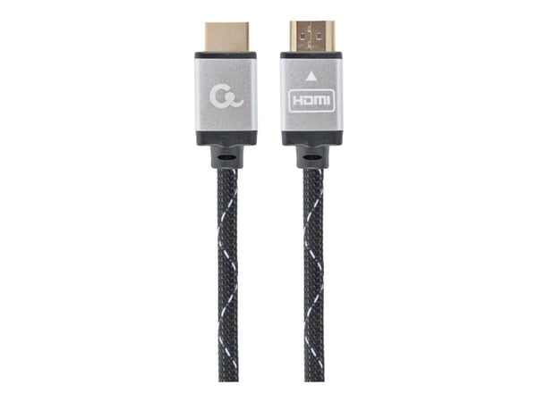 Cablexpert Select Plus Series - High Speed - HDMI-kaapeli Ethernetillä - HDMI uros HDMI uros - HDMI uros - 2 m - suojattu - 4K-tuki