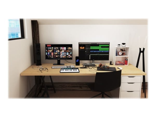 i-Tec USB-C / USB-A 3.0 4K Dual Video Docking Station - Dokkingstasjon - USB-C - 1GbE - Europa