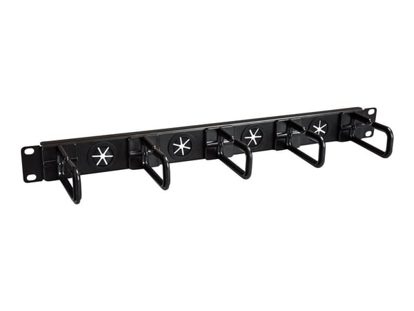 StarTech.com CABLMANAGERH, Kaapelin hallintapaneeli, Musta, 1 kpl, 424 g