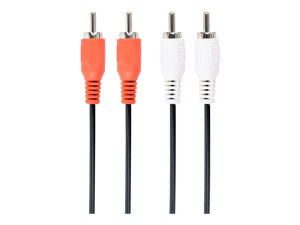 Cablexpert CCA-2R2R-6 - Lydkabel - RCA hann til RCA hann - 1.8 m