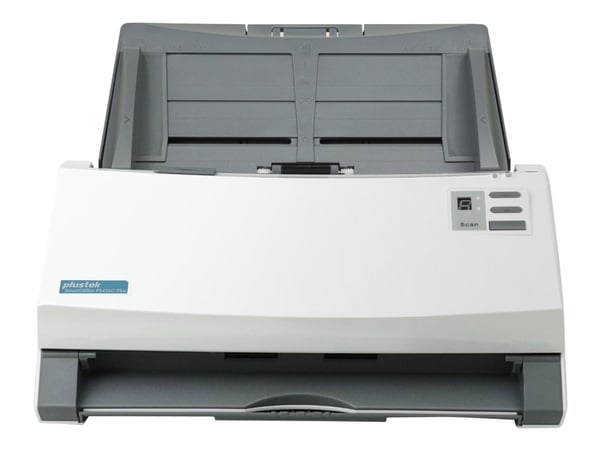 Plustek SmartOffice PS456U Plus - Dokumentskanner - Dobbel CIS - Dupleks - 216 x 5080 mm - 600 dpi x 600 dpi - inntil 80 spm (mono) / inntil 45 spm...