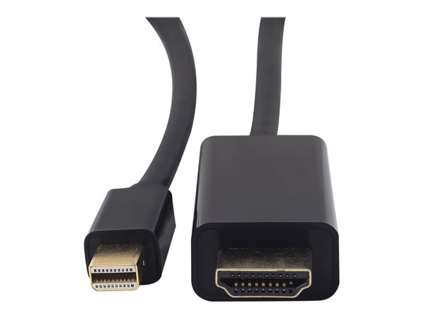 Cablexpert CC-mDP-HDMI-6 - Adapterkabel - Mini DisplayPort hann til HDMI hann - 1.8 m - 4K-støtte