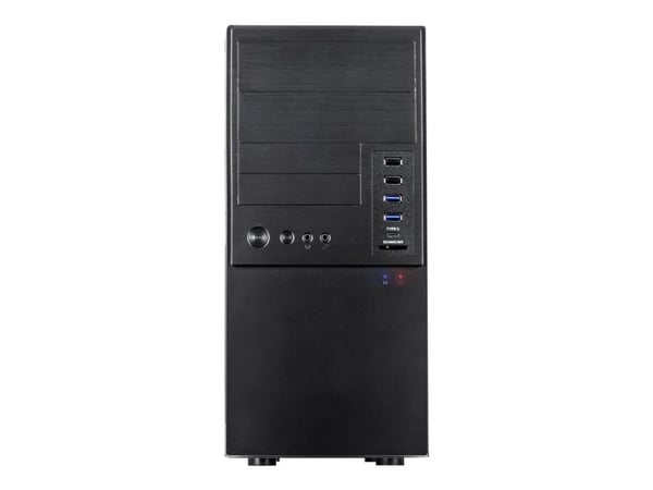 Inter-Tech IT-6865 - Tower - micro ATX - ingen strömförsörjning (ATX) - USB/ljud
