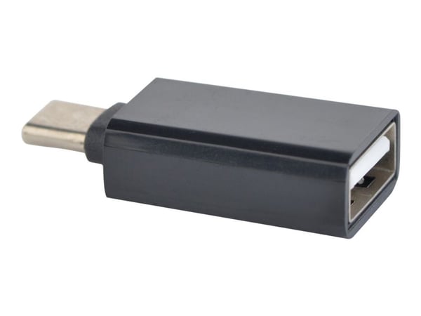 Cablexpert CC-USB2-CMAF-A, USB Type-C, USB A-tyyppi, Musta