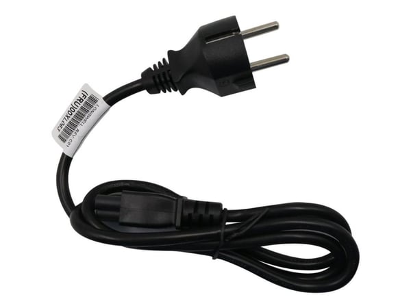 Longwell LS-18 - Strömkabel - 250 V - 2.5 A - 1 m - Sydkorea, Europa - FRU, (CRU) - Tier 1 - för IdeaPad Gaming 3 16; ThinkCentre M80q Gen 3; Think...