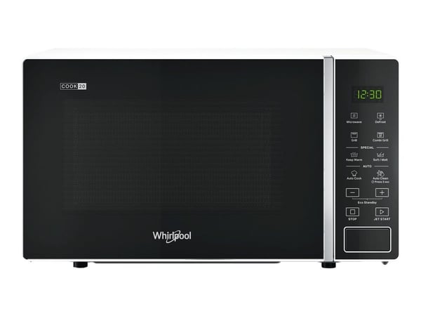 Whirlpool COOK 20 MWP 203 W - Mikrobølgeovn med grill - 20 liter - 700 W - hvit