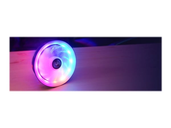 Aerocool Core Plus, Jäähdytin, 13,6 cm, 600 RPM, 1800 RPM, Musta, Valkoinen