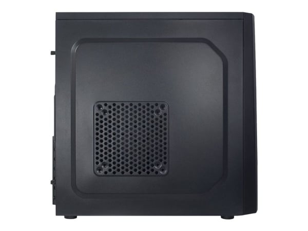 Inter-Tech B-42 - Tower - ATX - ingen strømforsyning (ATX) - svart - USB/lyd