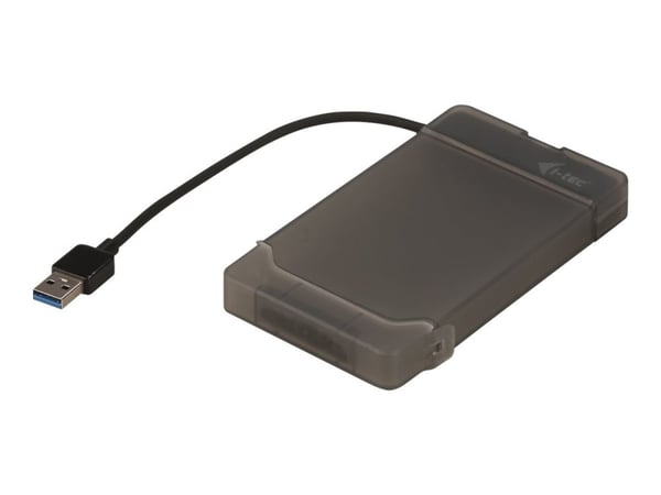 i-Tec MySafe Advance - Lagringspakning - 2,5" - SATA 6Gb/s - USB 3.0 - sort