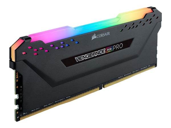 CORSAIR Vengeance RGB PRO - DDR4 - modul - 8 GB - DIMM 288-pin - 3200 MHz / PC4-25600 - CL16 - 1.35 V - ikke-bufret - ikke-ECC - svart
