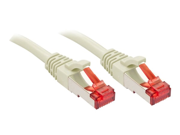 Lindy 47704, 2 m, Cat6, S/FTP (S-STP), RJ-45, RJ-45, Harmaa