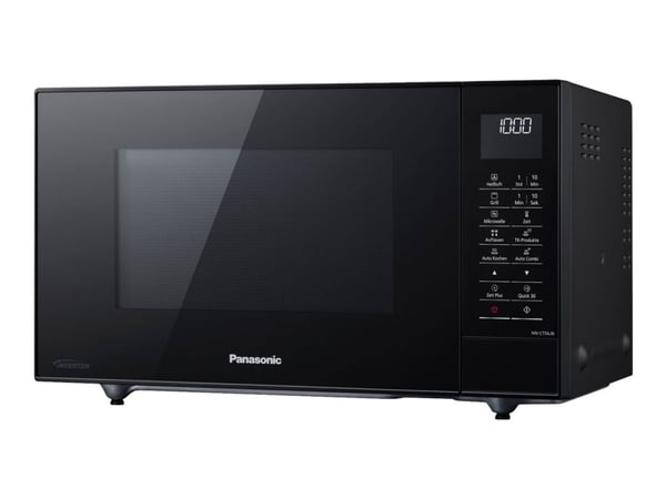 Panasonic NN-CT56, Pöytämalli, Yhdistelmämikroaaltouuni, 27 L, 1000 W, Sisäänrakennettu näyttö, LCD