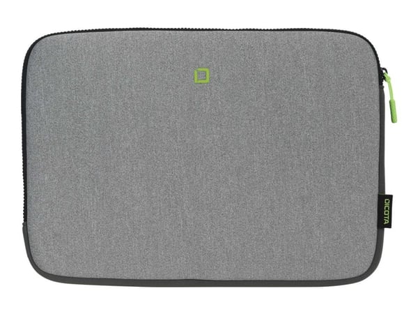 DICOTA Skin FLOW - Notebookhylster - 13" - 14.1" - grå, grønn