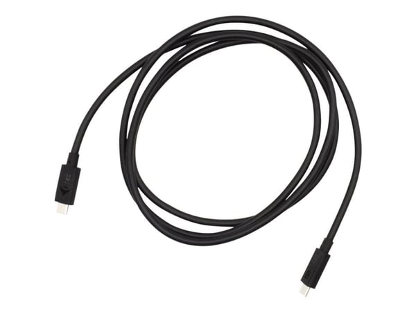 i-Tec - Thunderbolt-kabel - USB-C (hann) til USB-C (hann) - USB 3.1 Gen 1 / Thunderbolt 3 - 1.5 m - 4K-støtte, 8K-støtte, USB Power Delivery (100 W)