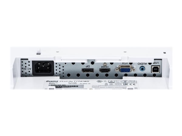 iiyama ProLite T1731SR-W5 - LED-skjerm - 17" - berøringsskjerm - 1280 x 1024 @ 75 Hz - TN - 250 cd/m² - 1000:1 - 5 ms - HDMI, VGA, DisplayPort - hø...