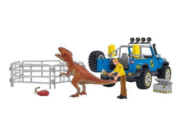 Schleich Off-road vehicle with dino outpost