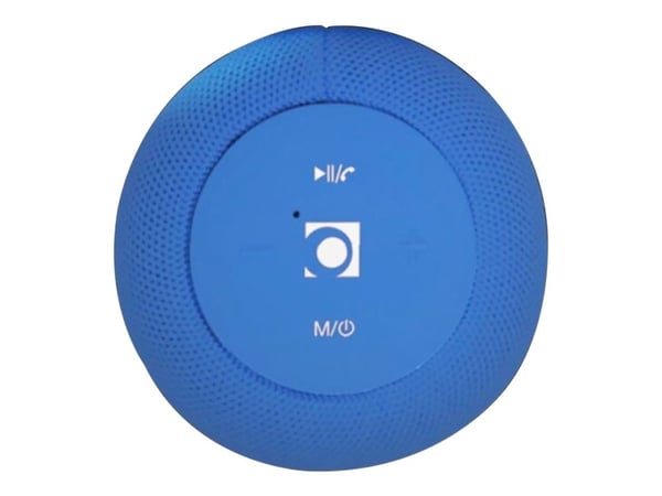 Gembird SPK-BT-15 - Høyttaler - for bærbar bruk - trådløs - Bluetooth - 5 watt - blå