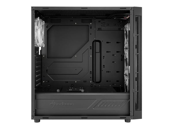 Sharkoon TG5 PRO RGB - Tower - ATX - sidepanel med vindu (herdet glass) - ingen strømforsyning - USB/lyd
