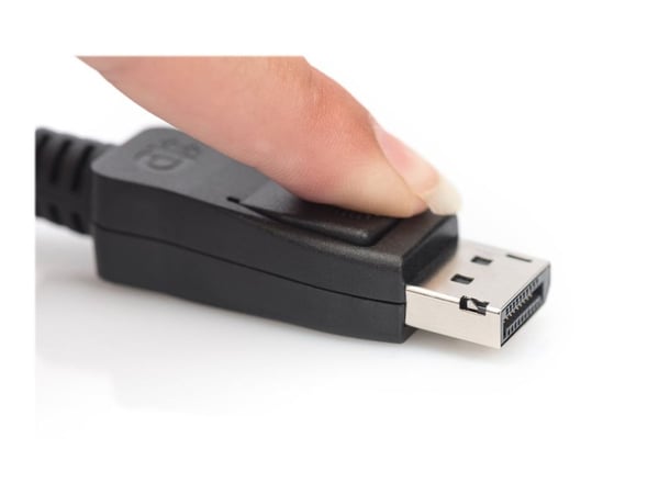 Digitus ASSMANN - DisplayPort-kaapeli - DisplayPort (M) - DisplayPort (M) - DisplayPort 1.4 - 1 m - 4K-tuki, 8K-tuki, 5K-tuki - Musta (AK-340106-01...
