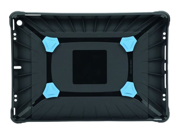 Mobilis PROTECH - Baksidedeksel for nettbrett - TFP 4.0 - svart - 10.2" - for Apple 10.2-inch iPad (7. generasjon)