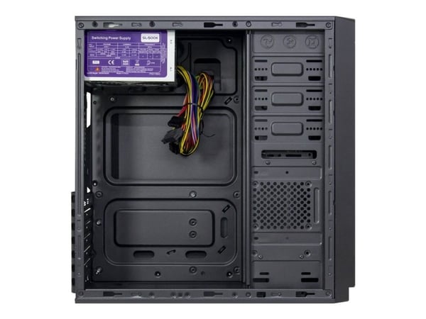 Inter-Tech IT-5916 - Tower - ATX 500 watt (ATX12V 2.03) - USB/lyd