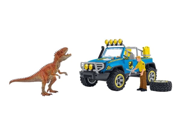 Schleich Off-road vehicle with dino outpost