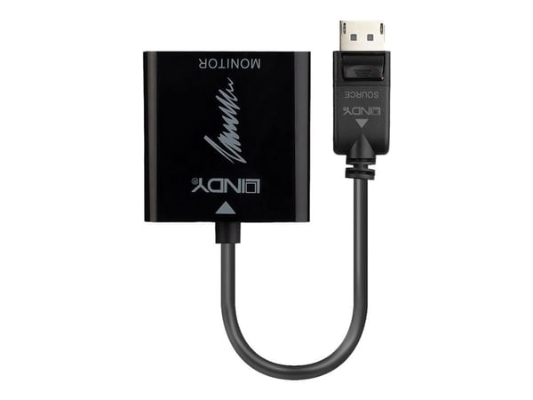 Lindy - Video adapter - DisplayPort hann til HDMI hunn - svart