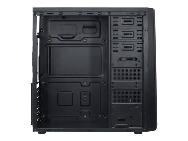 Inter-Tech B-42 - Tower - ATX - ingen strømforsyning (ATX) - svart - USB/lyd