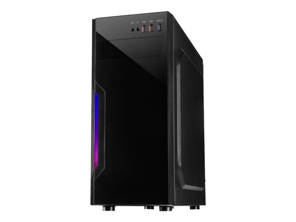 Inter-Tech B-42 RGB, Tower, PC, Musta, ATX, mikro ATX, Metalli, Pelaaminen Inter-Tech B-42 RGB, Tower, PC, Musta, ATX, mikro ATX, Metalli, Pelaaminen