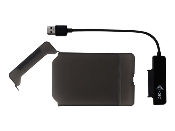 i-Tec MySafe Advance - Lagringspakning - 2,5" - SATA 6Gb/s - USB 3.0 - sort