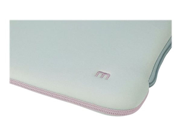 Mobilis Skin - Notebookhylster - 12.5" - 14" - perlegrå, pulverrosa