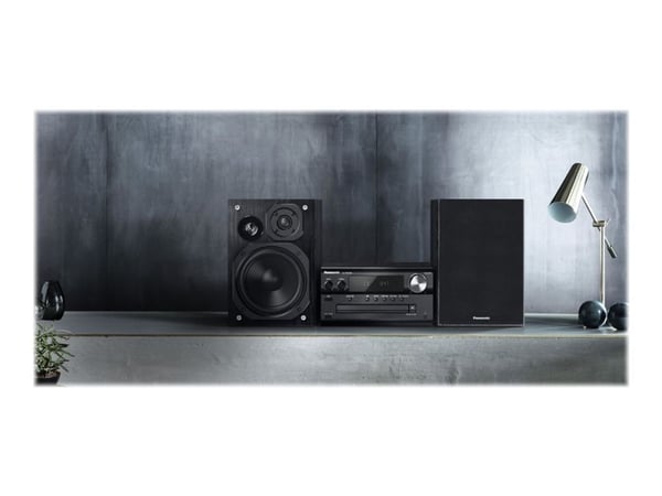 Panasonic SC-SC-PMX94EG - Ljudsystem - 2 x 60 Watt - svart