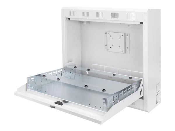Digitus - Rack skap - veggmonterbar - grå, RAL 7035 - 19"