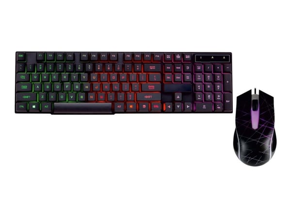 ART AK-50 - Tastatur- og mussett - bakbelysning - USB