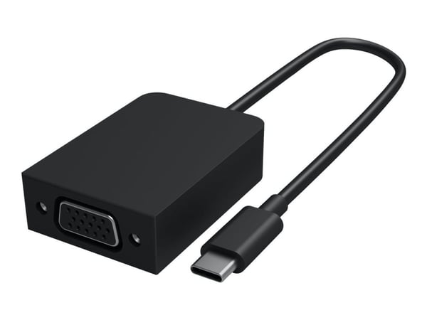Microsoft Surface USB-C to VGA Adapter - Video adapter - 24 pin USB-C hann til HD-15 (VGA) hunn - for Surface Book 2