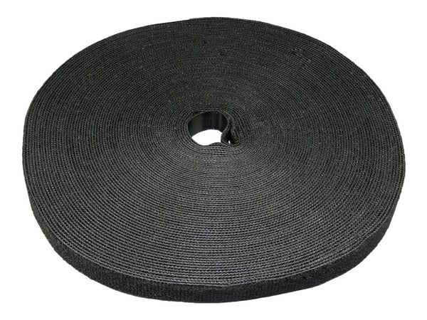 LTC PRO ROLL STRAP - Kosketuskiinnitteinen hihna - musta