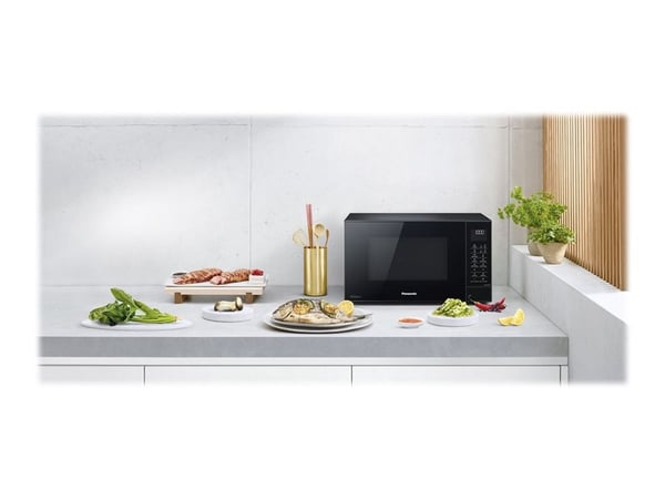 Panasonic NN-CT56JBGPG - Mikrobølgeovn med konveksjon og grill - 27 liter - 1000 W