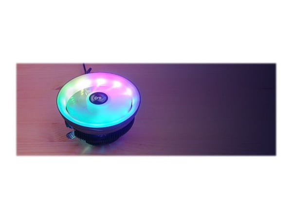 AeroCool Core Plus - Processorkylare - (för: LGA775, LGA1156, AM2, AM2+, AM3, LGA1155, AM3+, FM1, FM2, LGA1150, LGA1151, AM4) - aluminium - 25 mm