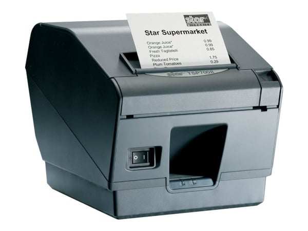 Star Micronics TSP743U II, Suoralämpö, 406 x 203 DPI, 250 mm/s, Harmaa