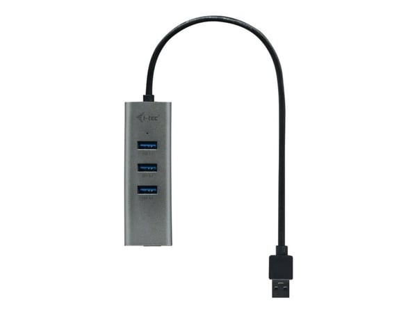 i-Tec USB 3.0 Metal Passive HUB - Hub - 4 x SuperSpeed USB 3.0 - stasjonær