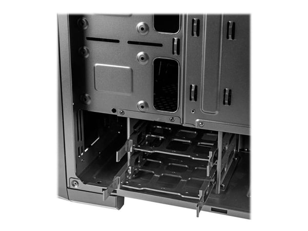 MODECOM OBERON Pro LE - Tower - ATX - ingen strømforsyning - svart - USB/lyd
