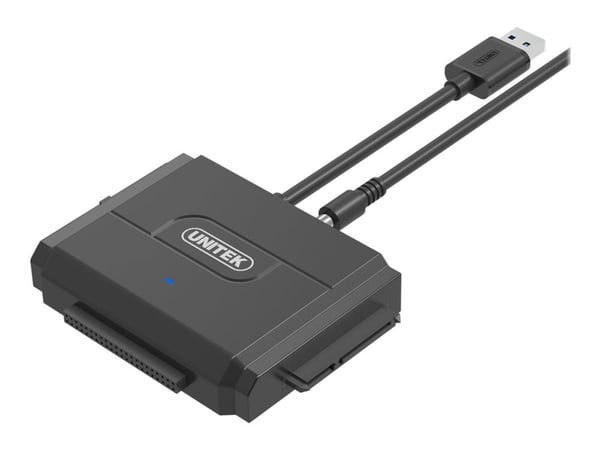 Unitek Y-3324 - Lagringskontrol - 2.5", 3.5" - ATA / SATA 3Gb/s - USB 3.0 - lajittelu - lajittelu