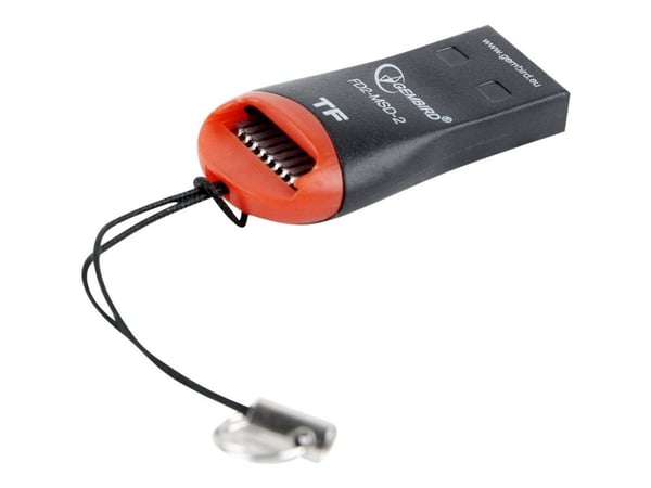 Gembird - Kortleser (TransFlash, microSD, microSDHC) - USB 2.0