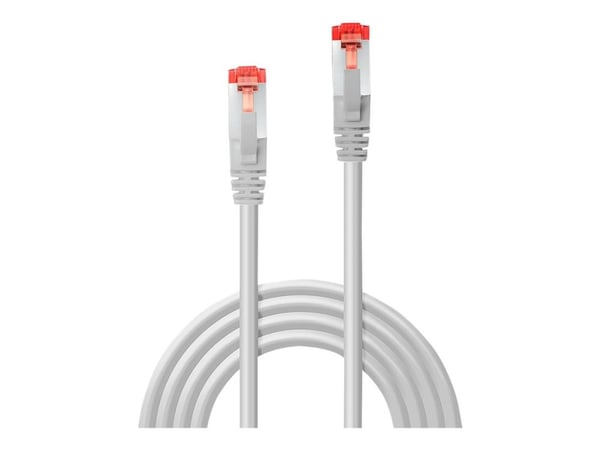 Lindy 47704, 2 m, Cat6, S/FTP (S-STP), RJ-45, RJ-45, Harmaa