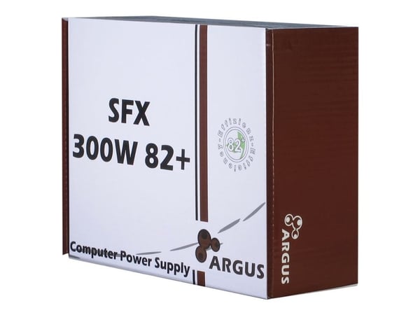 Argus SFX-300W 82+ - Strømforsyning (intern) - SFX12V - AC 110-240 V - 300 watt - aktiv PFC