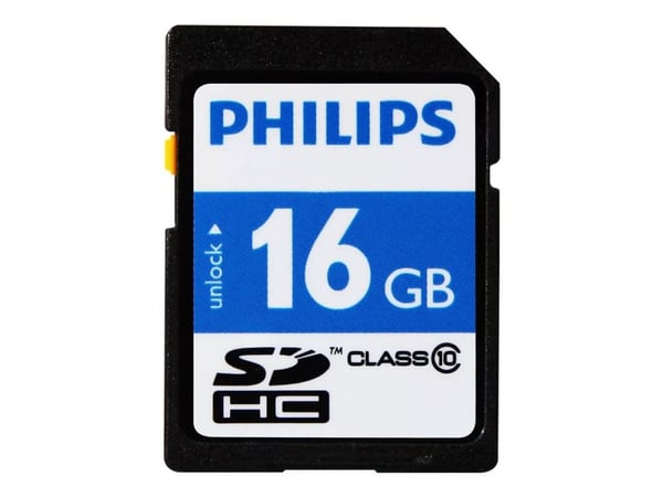 Philips FM16SD45B - Flashminnekort - 16 GB - Class 10 - SDHC UHS-I